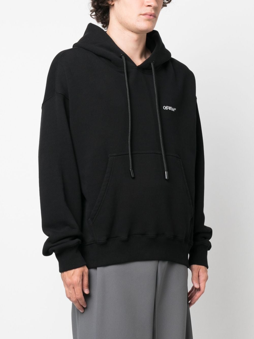 Off-White Sweat à capuche Scratch Arrow - Lothaire