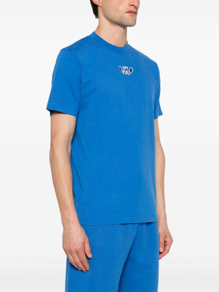 Off White - T-shirt Bandana Arrow en coton - Lothaire