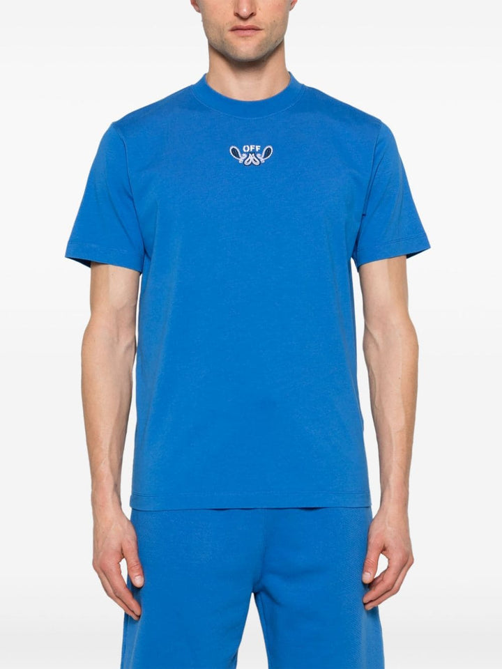 Off White - T-shirt Bandana Arrow en coton - Lothaire