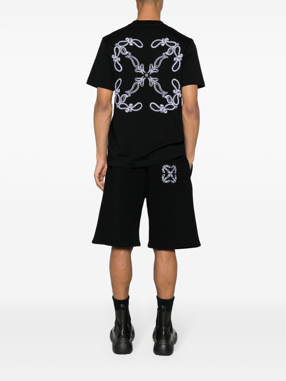 Off White - T-shirt Bandana Arrow Skate - Lothaire