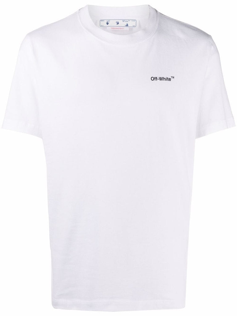 off white basic tee