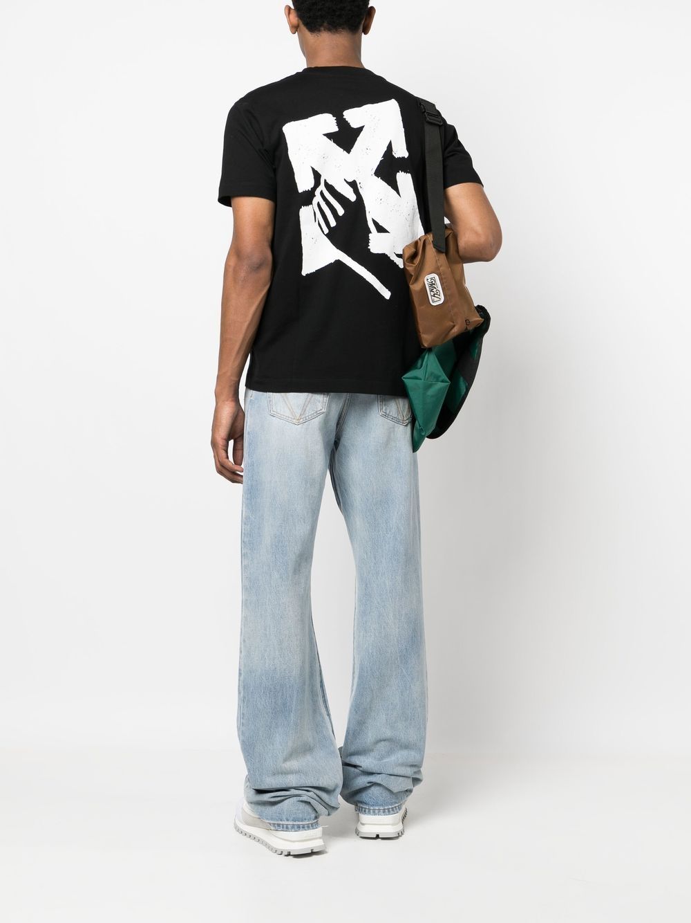 Off-White T-shirt en coton à logo imprimé - Lothaire