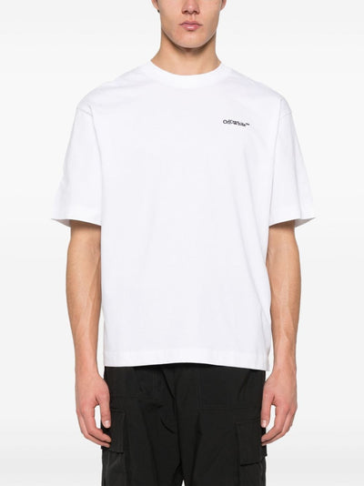 Off-White T-shirt white à motif Arrows - Lothaire
