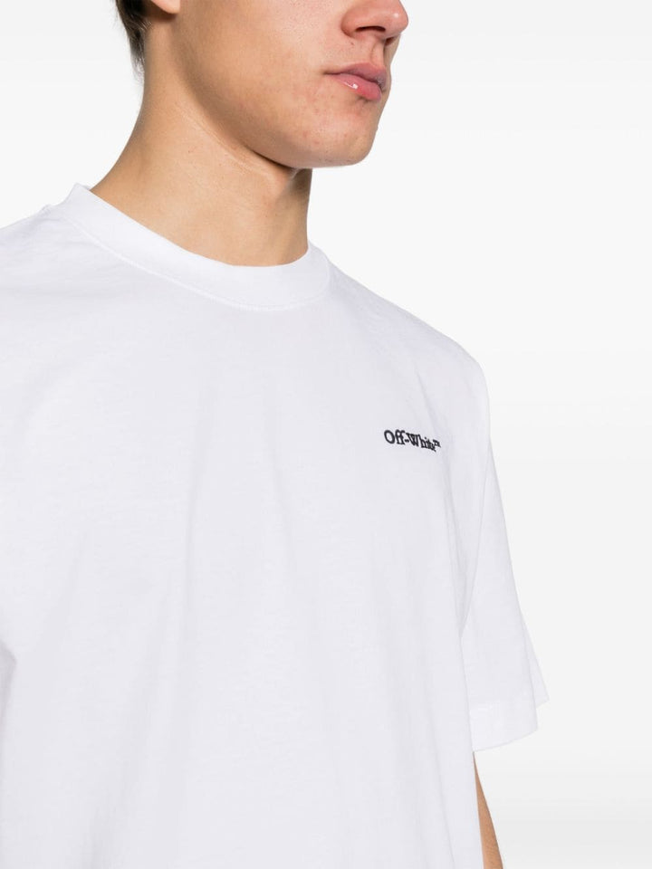 Off-White T-shirt white à motif Arrows - Lothaire