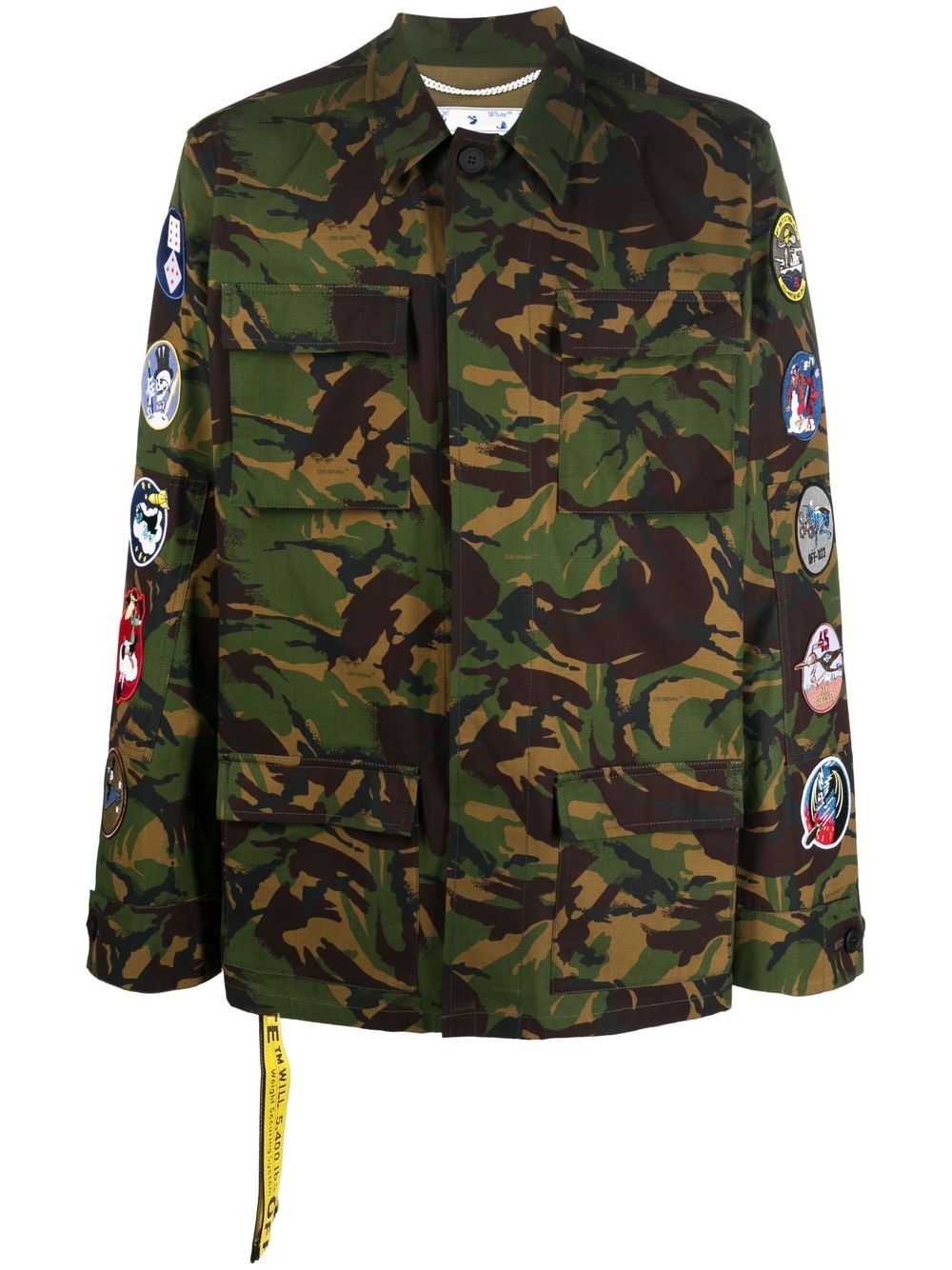 Off-White Veste militaire à motif camouflage - Lothaire boutiques