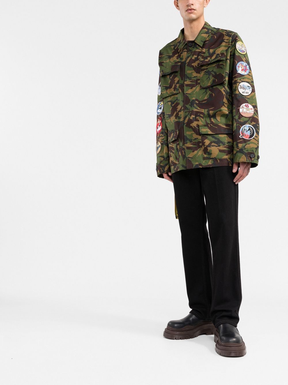 Off-White Veste militaire à motif camouflage - Lothaire boutiques