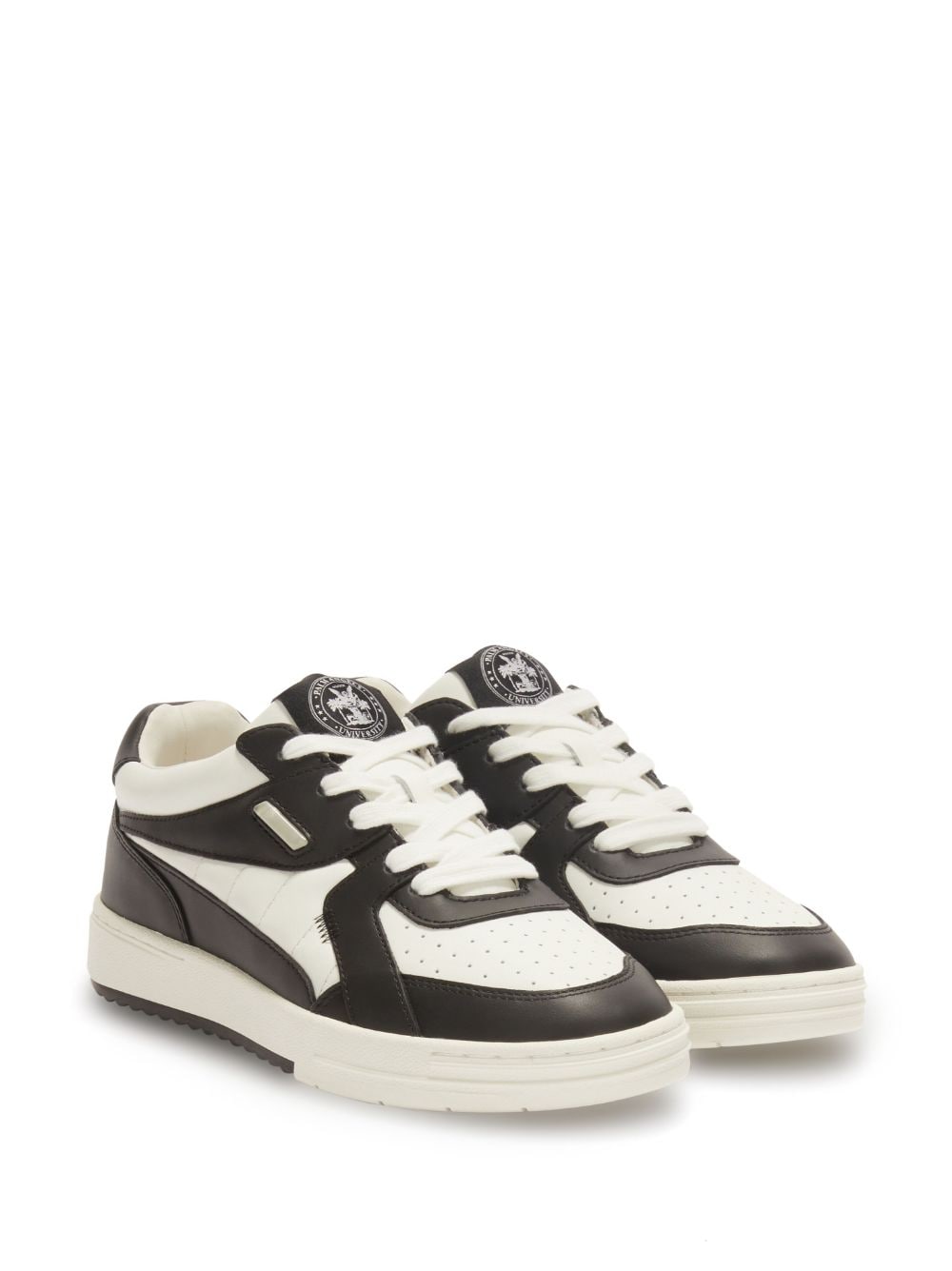 Palm Angels baskets Black University en cuir - Lothaire