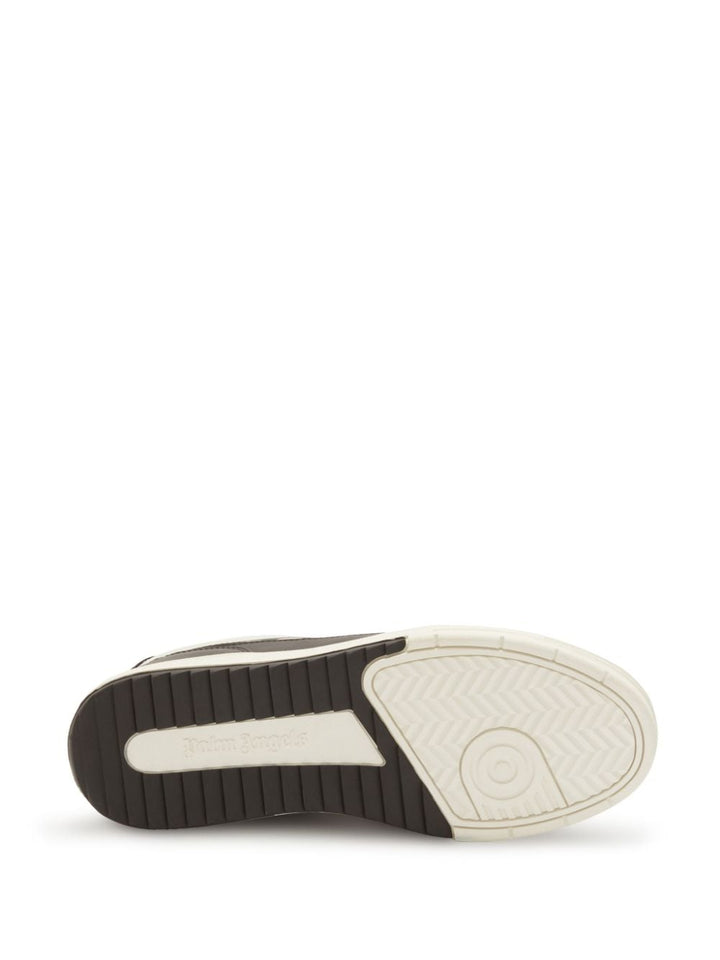 Palm Angels baskets Black University en cuir - Lothaire