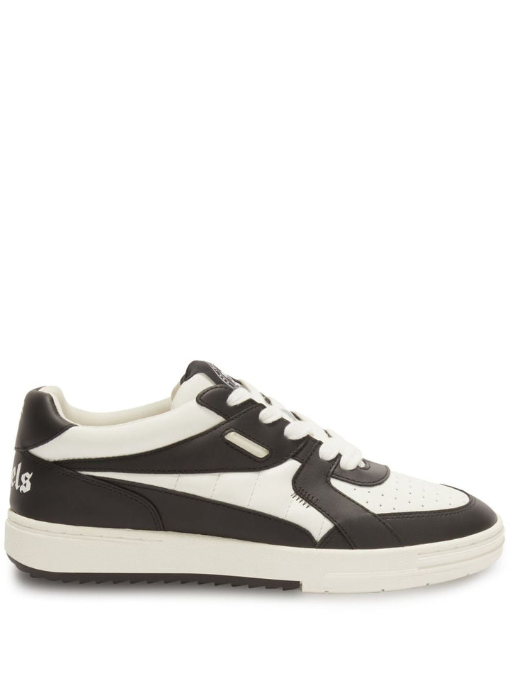 Palm Angels baskets Black University en cuir - Lothaire