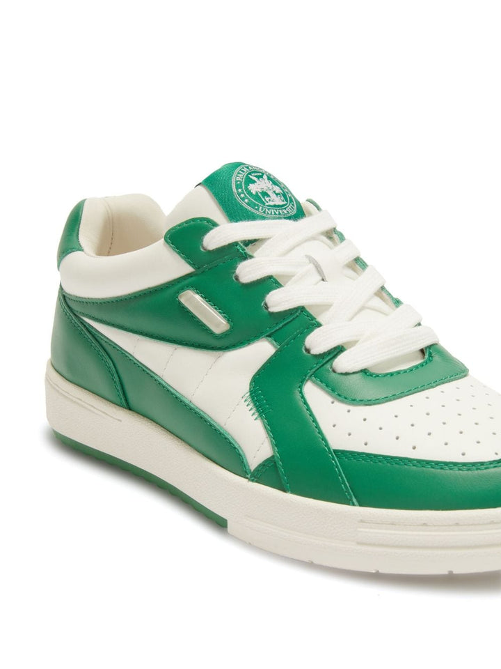 Palm Angels baskets Green University en cuir - Lothaire