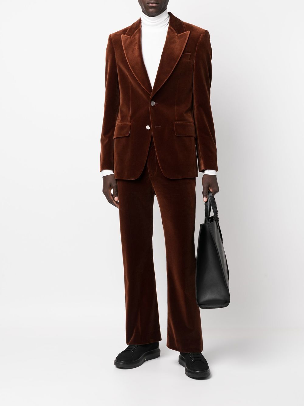Palm Angels Blazer en velours - Lothaire boutiques