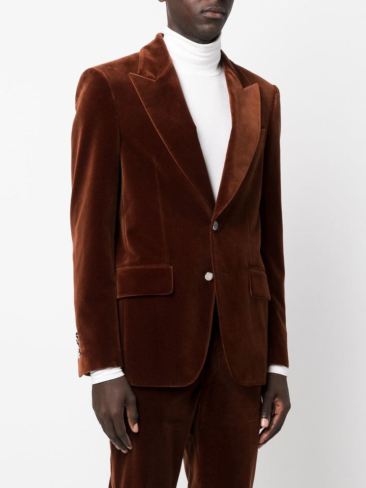 Palm Angels Blazer en velours - Lothaire boutiques