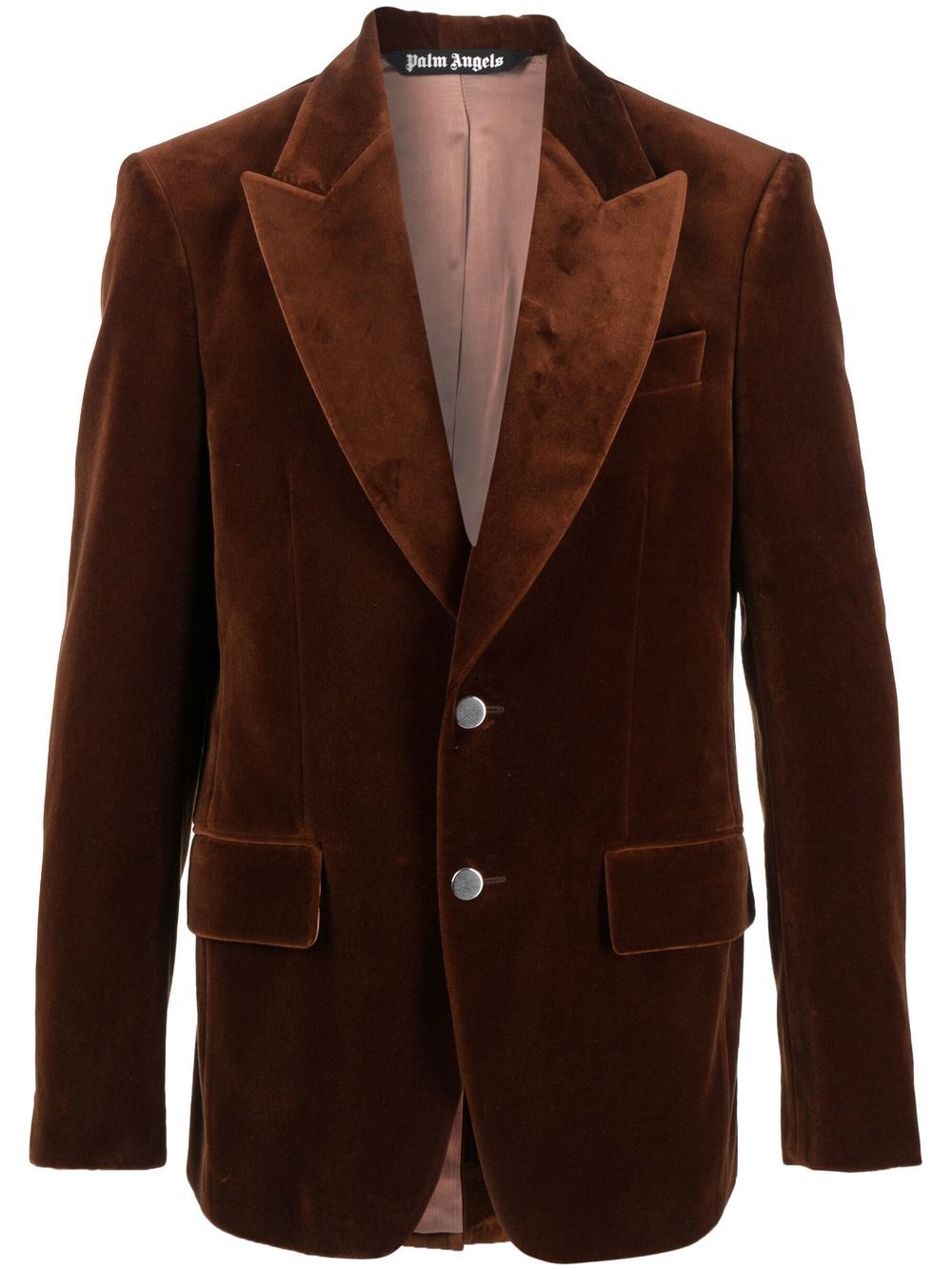 Palm Angels Blazer en velours - Lothaire boutiques