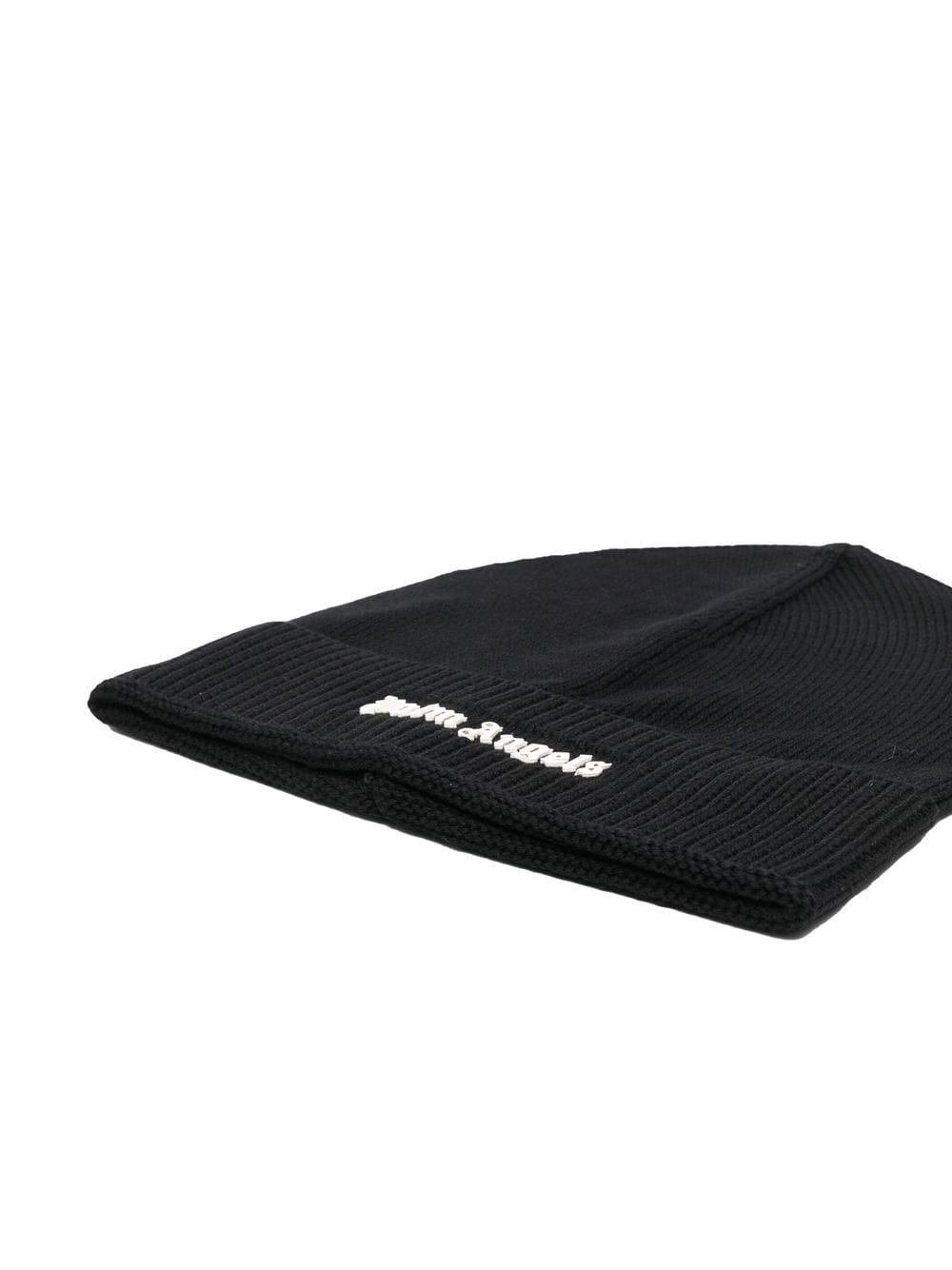 Palm Angels - Bonnet black logo brodé - Lothaire