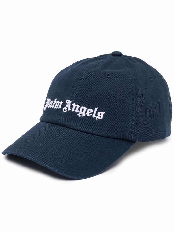 Palm Angels - Casquette à logo brodé bleu - Lothaire boutiques