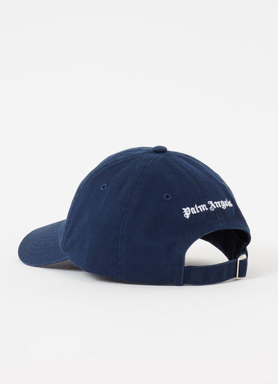 Palm Angels - Casquette à logo brodé bleu - Lothaire boutiques