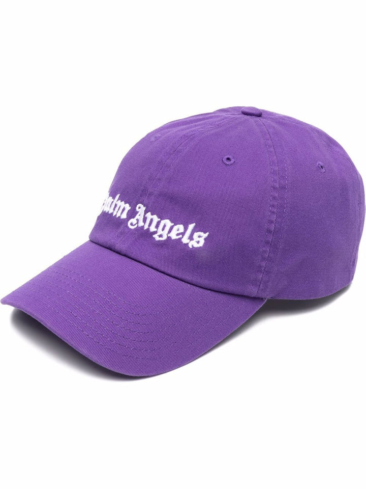 Palm Angels - Casquette à logo brodé Purple - Lothaire