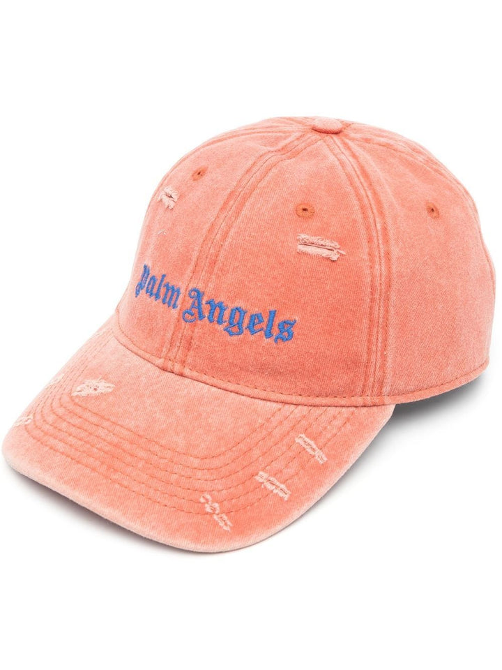 Palm Angels - Casquette orange à logo brodé - Lothaire