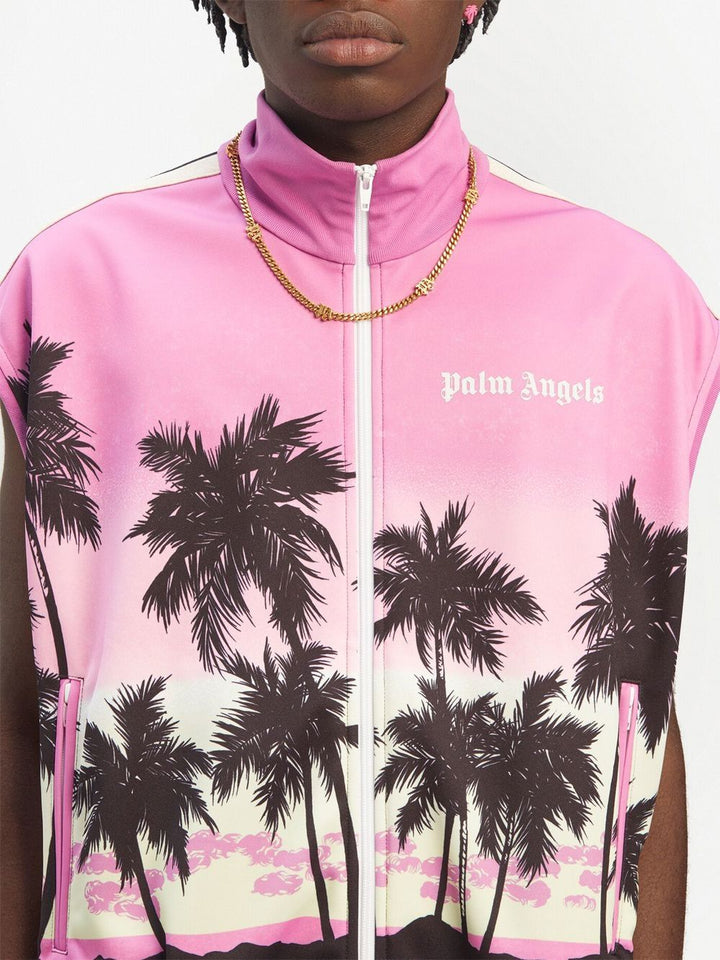 Palm Angels Gilet sans maches Palmier - Lothaire