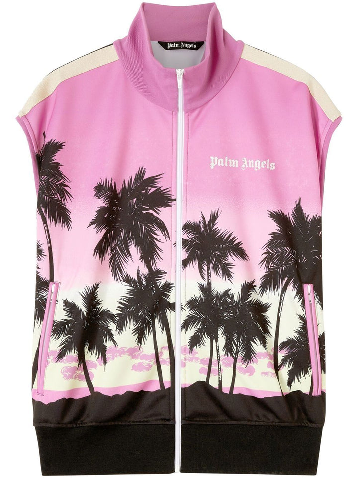 Palm Angels Gilet sans maches Palmier - Lothaire