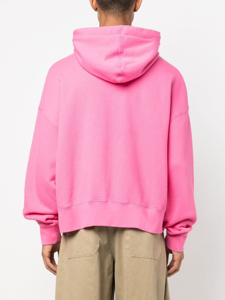 Palm Angels - Hoodie à motif ourson Fuchsia - Lothaire