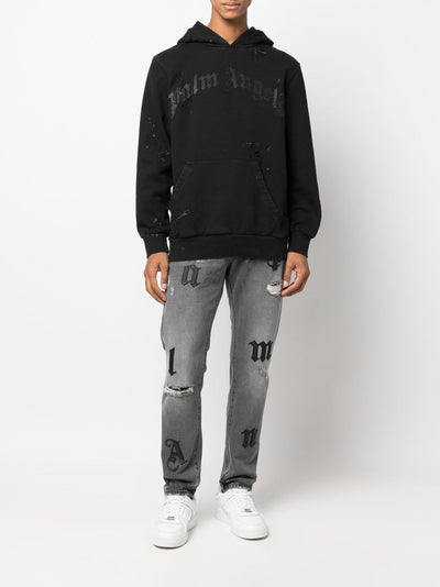 Palm Angels Jean classique gris - Lothaire boutiques