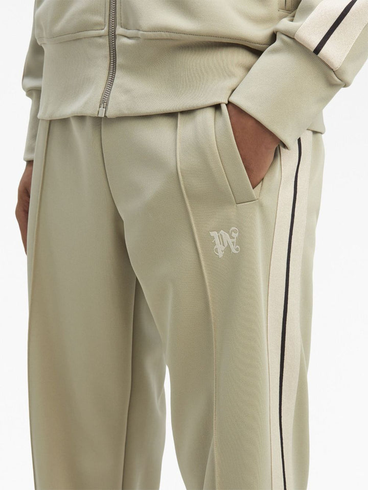 Palm Angels Pantalon de jogging à motif monogrammé brodé - Lothaire