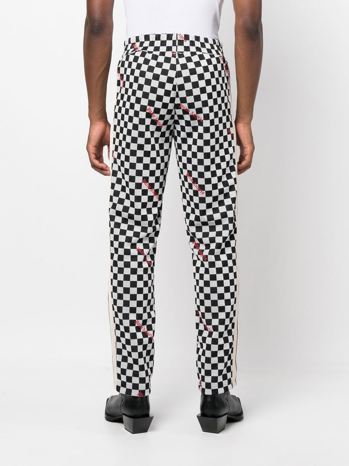 Palm Angels Pantalon de jogging Damier - Lothaire boutiques