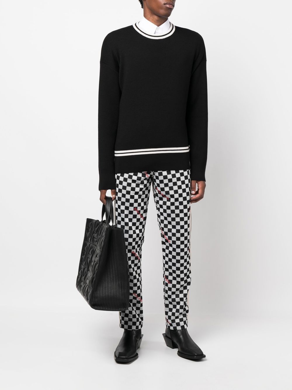 Palm Angels Pantalon de jogging Damier - Lothaire boutiques