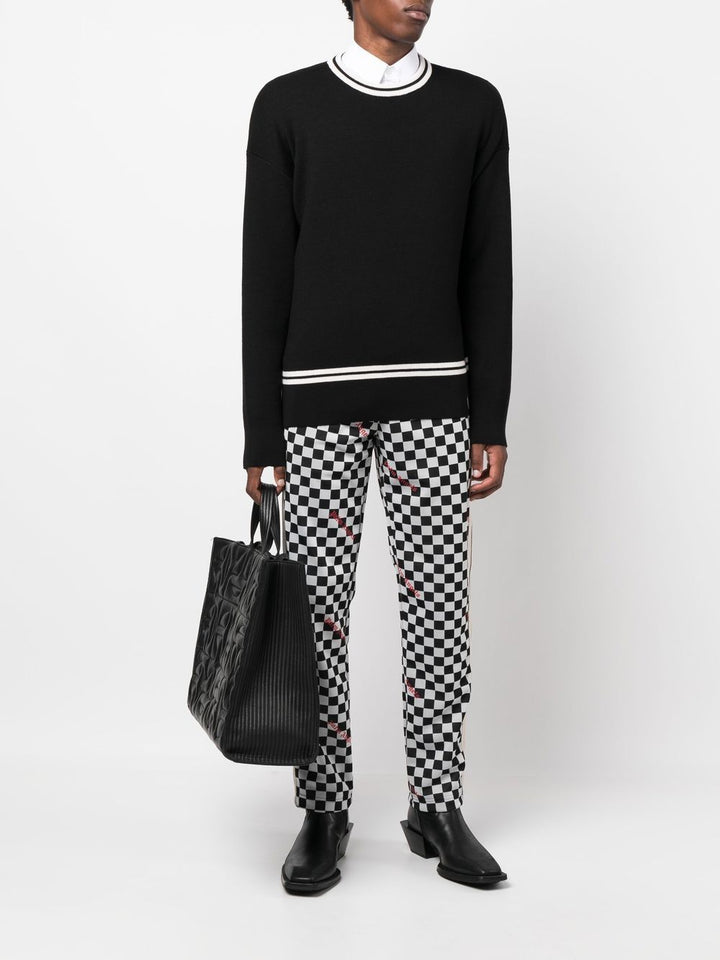 Palm Angels Pantalon de jogging Damier - Lothaire boutiques