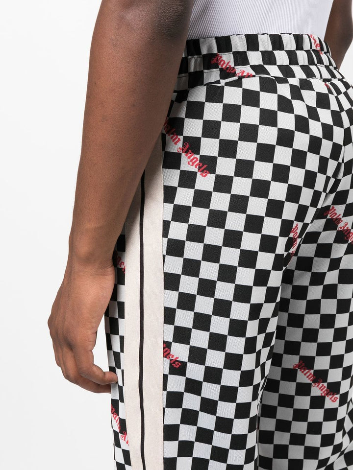 Palm Angels Pantalon de jogging Damier - Lothaire boutiques