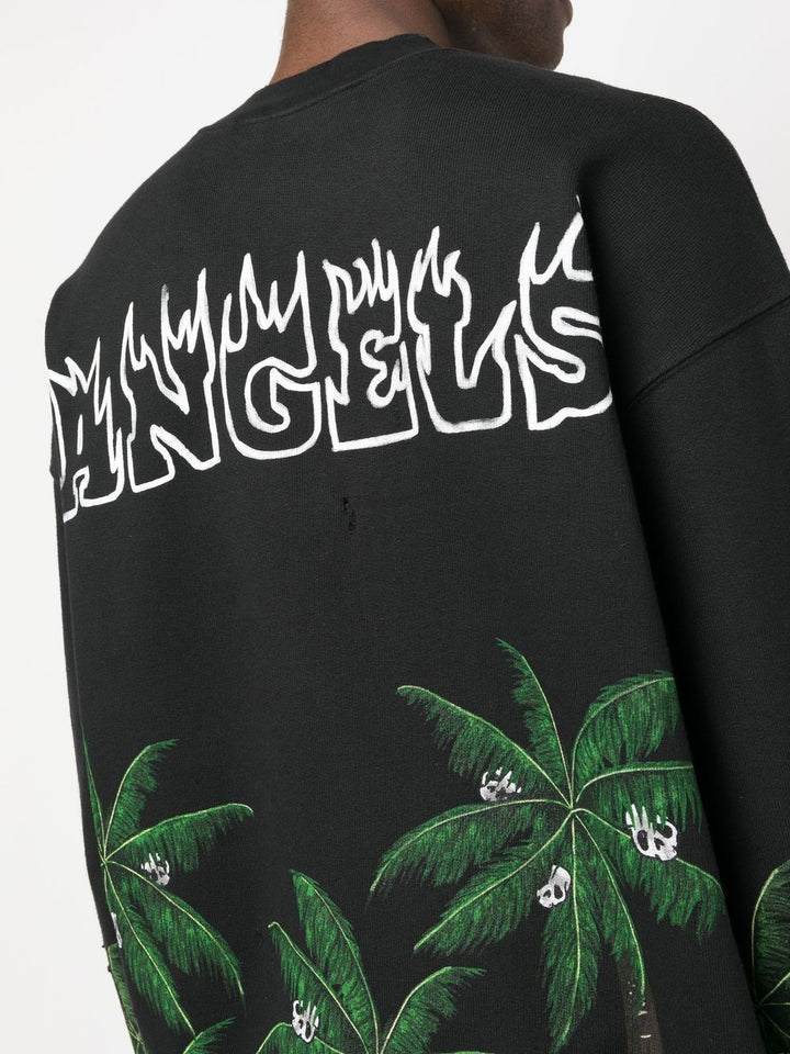 Palm Angels Sweat Black Palmier - Lothaire