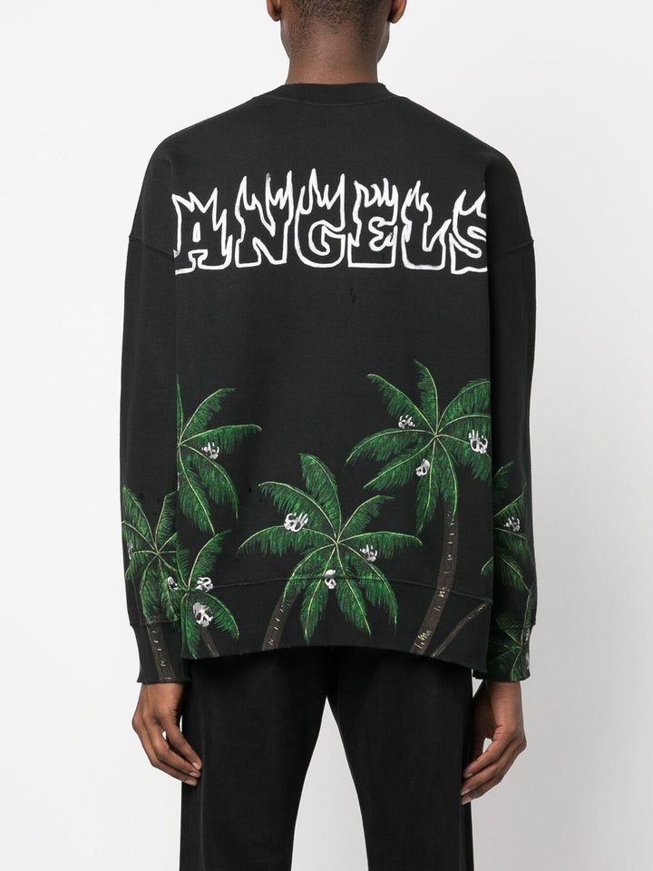 Palm Angels Sweat Black Palmier - Lothaire