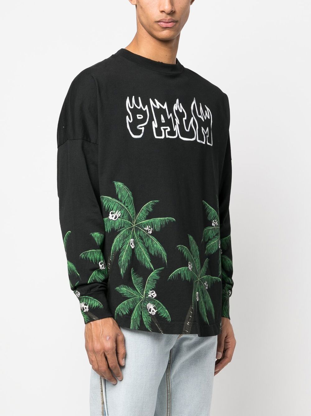 Palm Angels Sweat Black Palmier - Lothaire