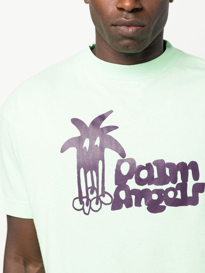 Palm Angels T-Shirt à logo imprimé Douby - Lothaire