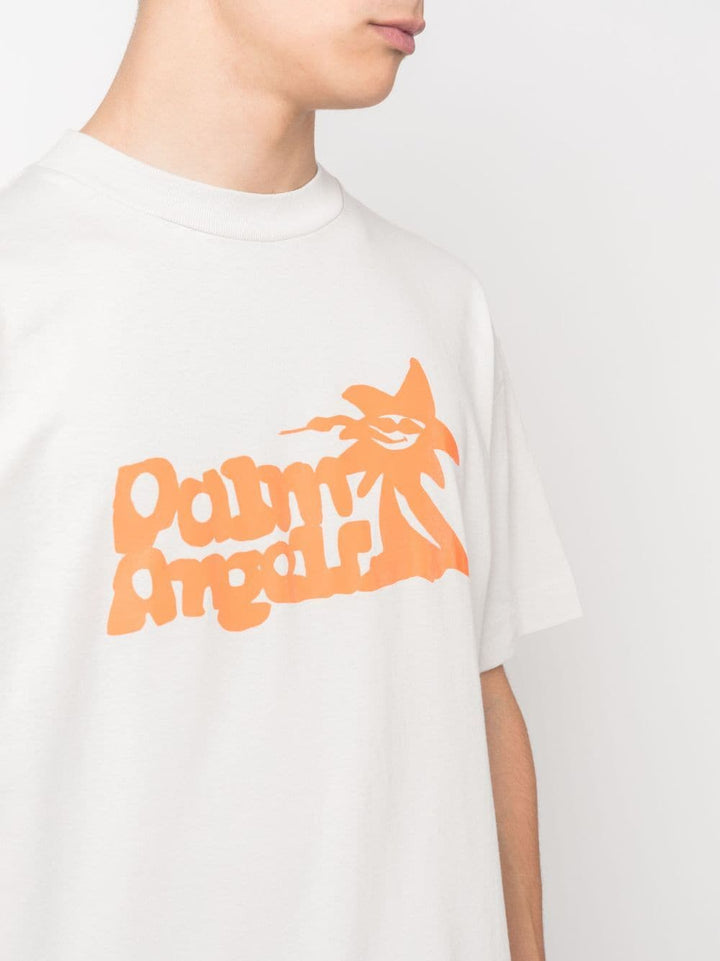Palm Angels T-Shirt à logo imprimé Enzo - Lothaire