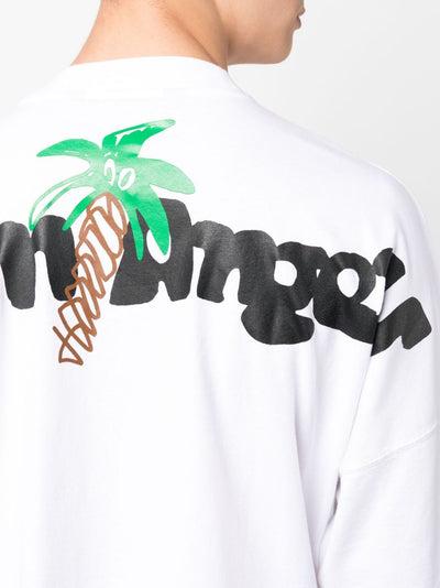 Palm Angels T-Shirt à logo imprimé Palmier - Lothaire