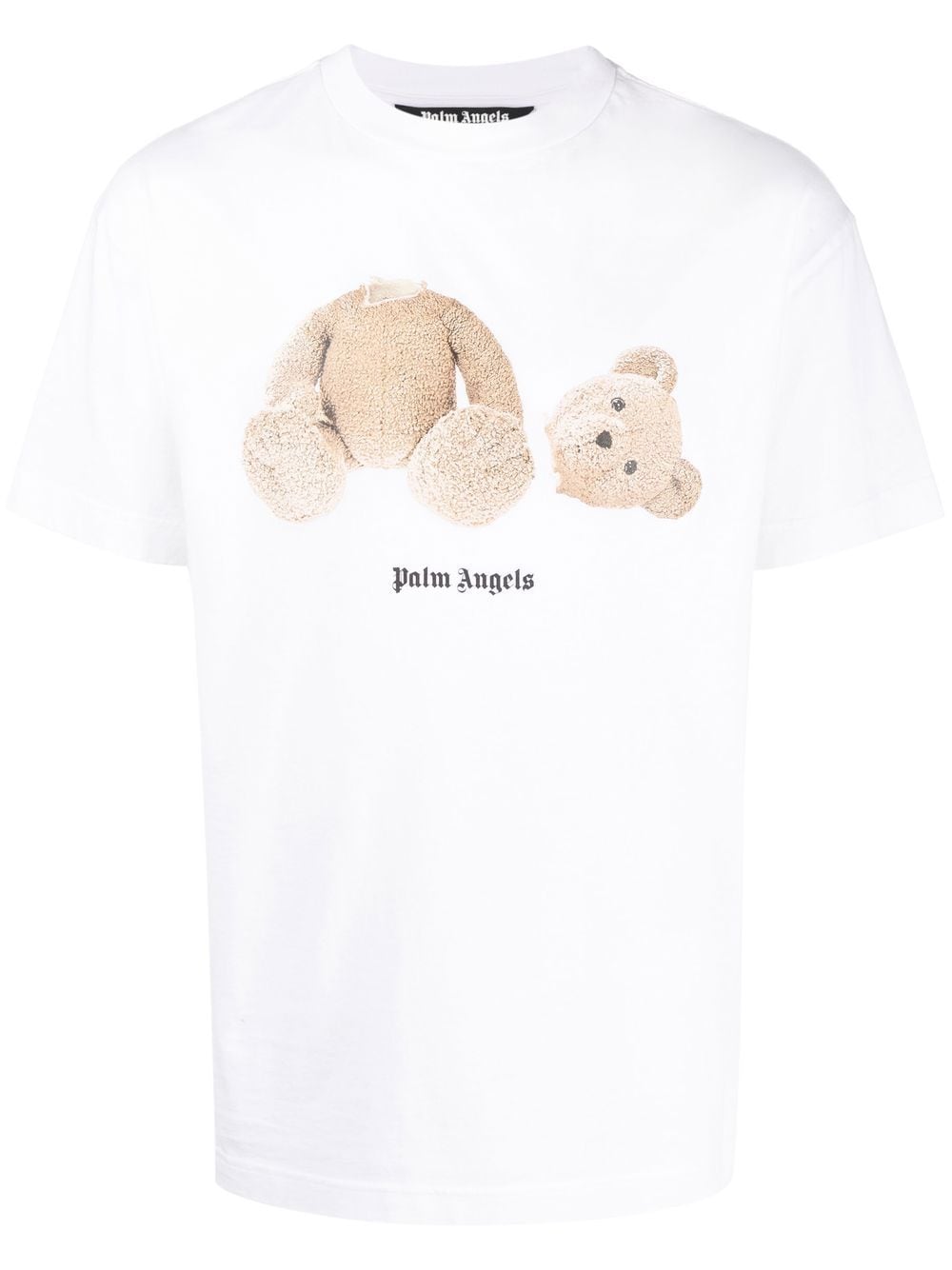 Palm Angels T-shirt blanc Bear - Lothaire