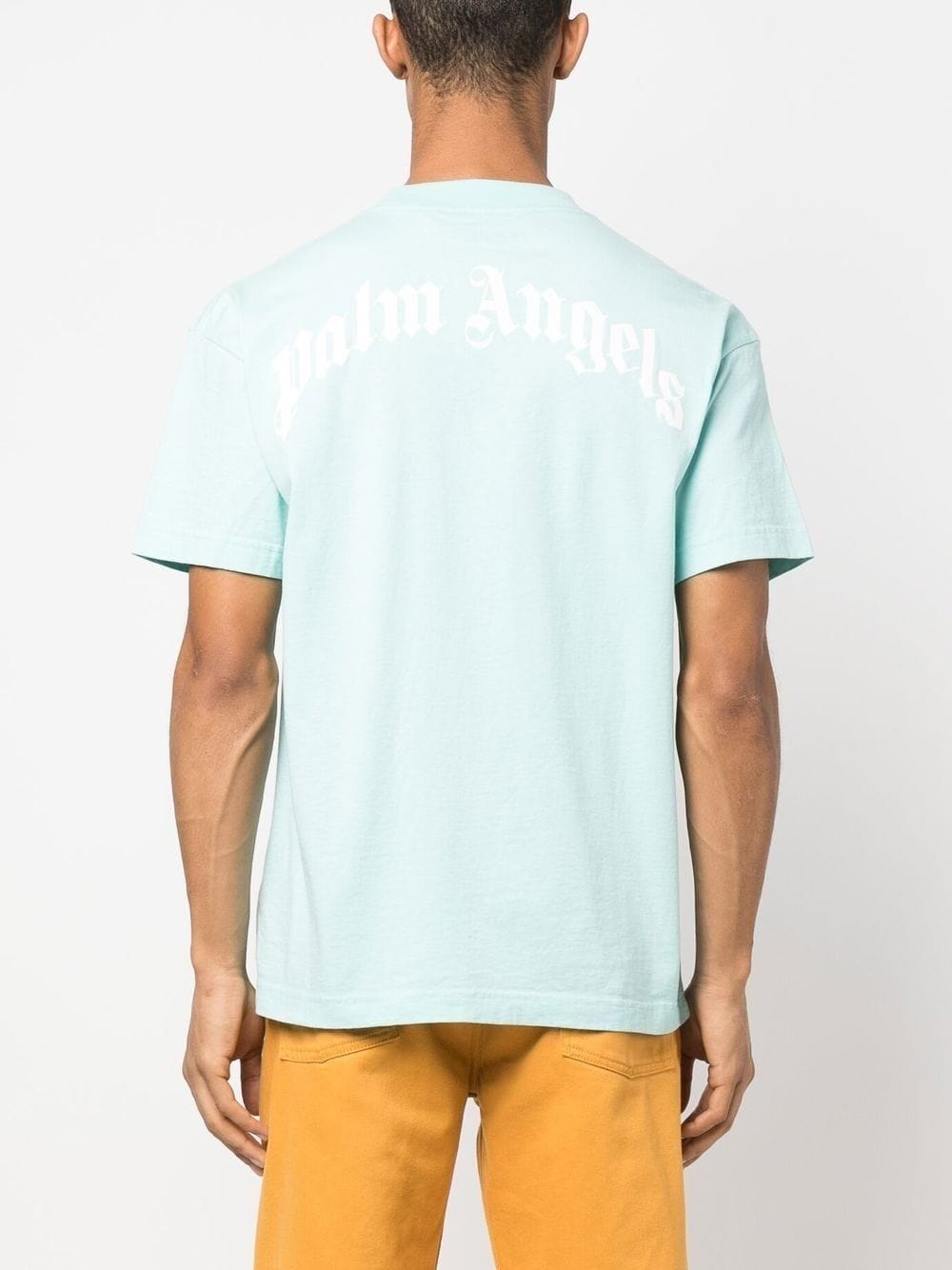 Palm Angels T-Shirt Blue Requin - Lothaire