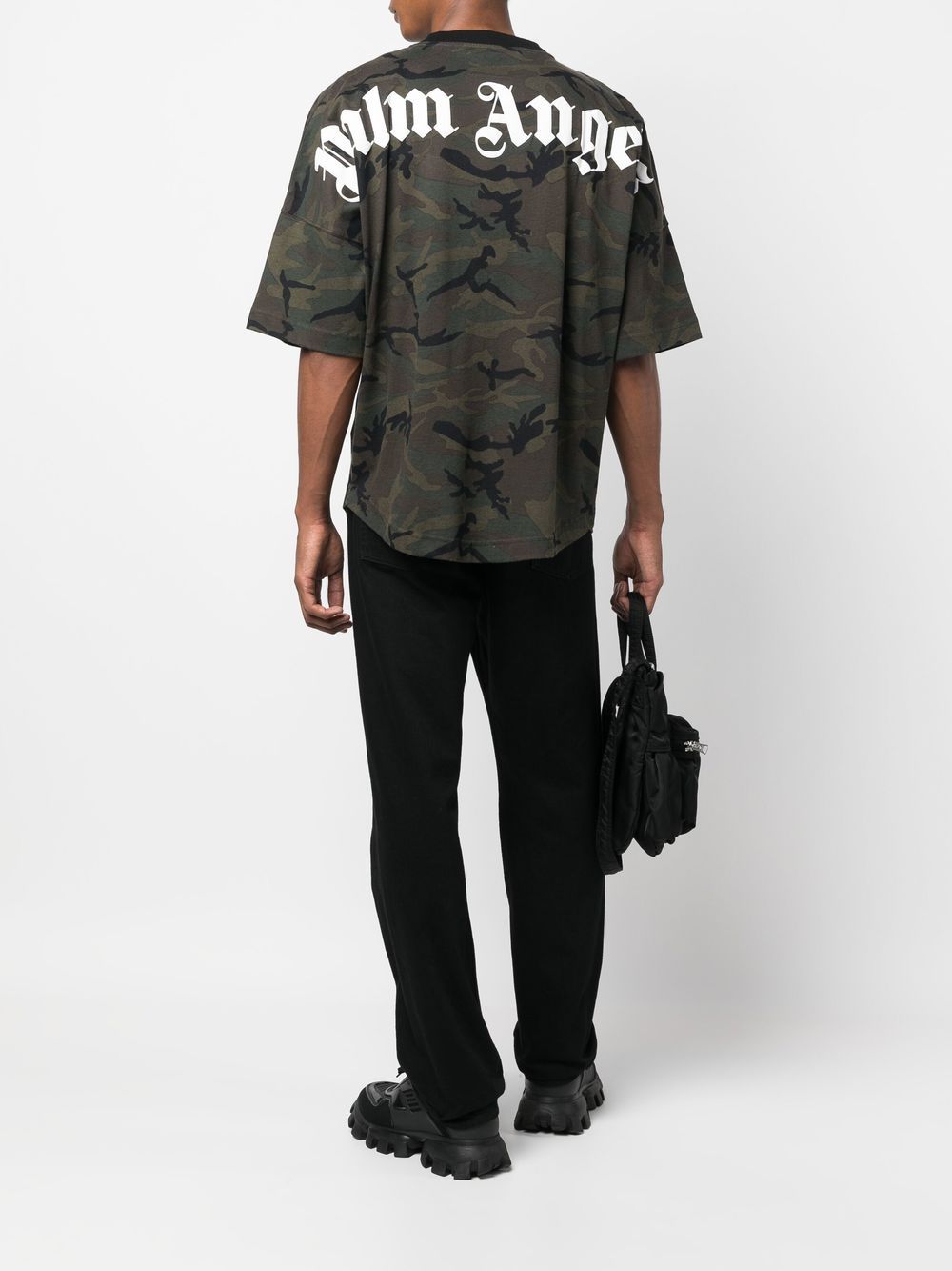 Palm Angels T-shirt Camouflage - Lothaire boutiques