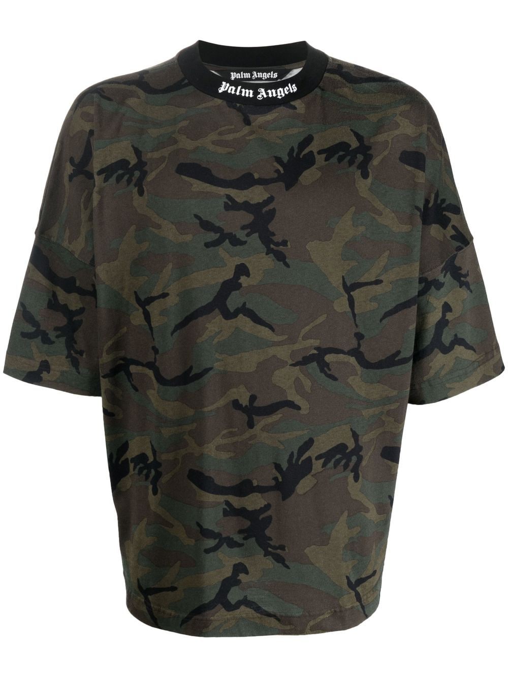 Palm Angels T-shirt Camouflage - Lothaire boutiques