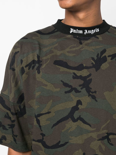 Palm Angels T-shirt Camouflage - Lothaire boutiques