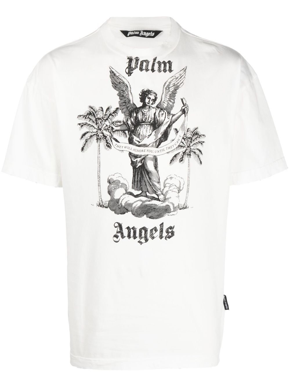 Palm Angels T-Shirt coton à logo - Lothaire