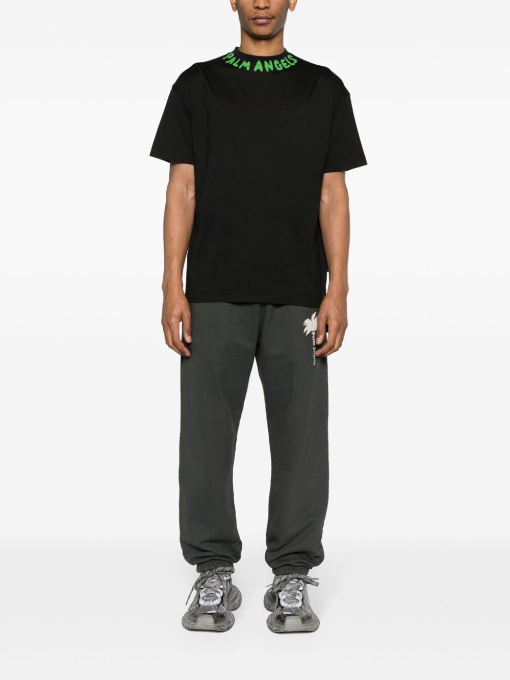 Palm Angels T-Shirt Seasonal à logo imprimé - Lothaire