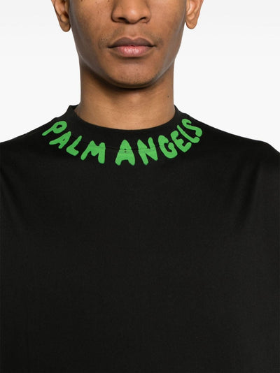 Palm Angels T-Shirt Seasonal à logo imprimé - Lothaire