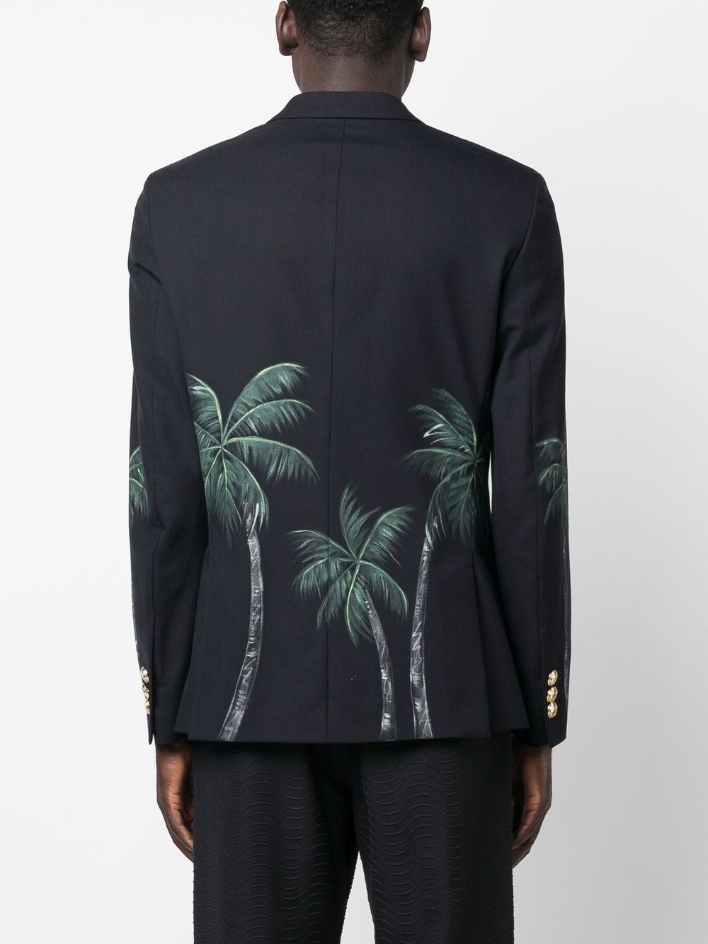 Palm Angels Veste croisée Palms Classic - Lothaire
