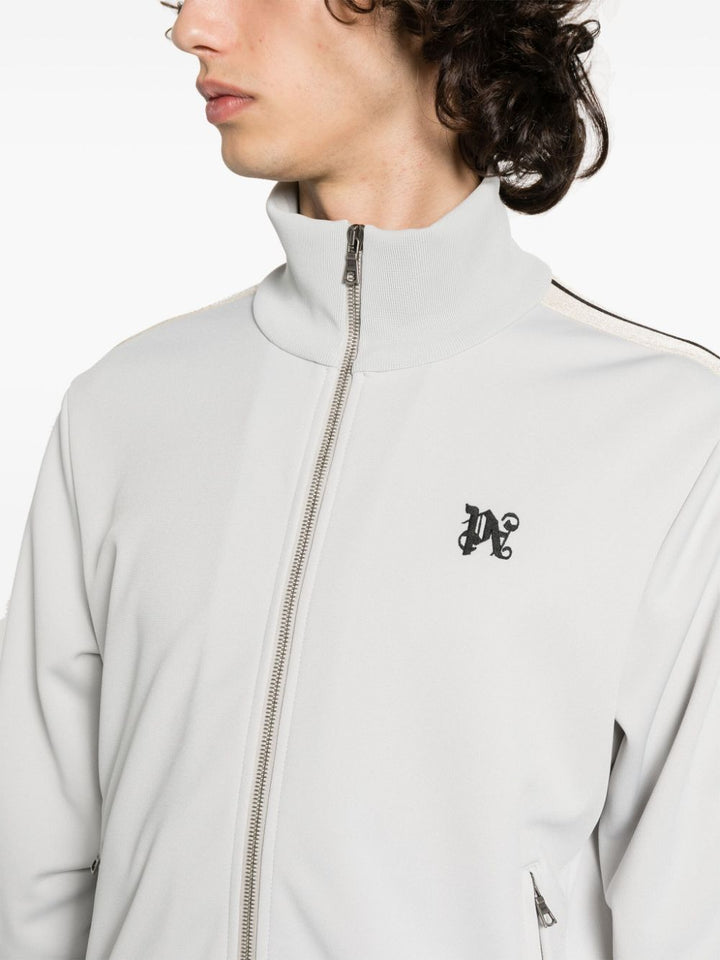Palm Angels Veste de sport gris Monogram Classic - Lothaire