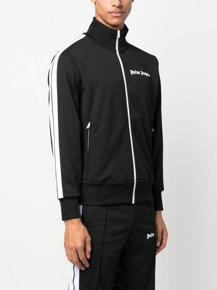 Palm Angels Veste de sport noir à logo imprimé - Lothaire