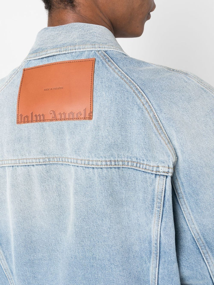 Palm Angels Veste Sunset en jean - Lothaire