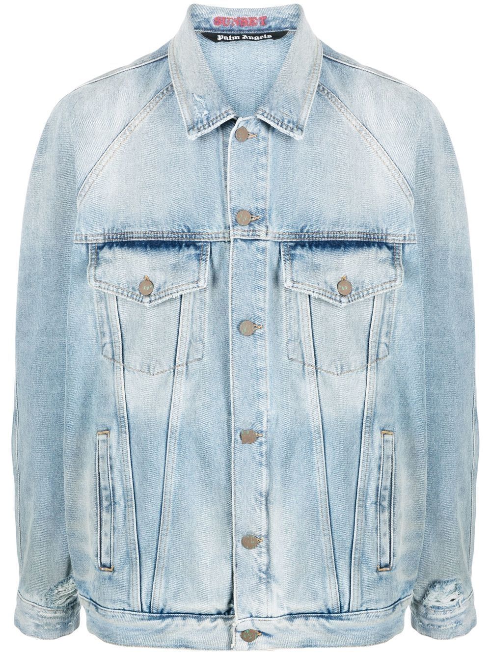 Palm Angels Veste Sunset en jean - Lothaire